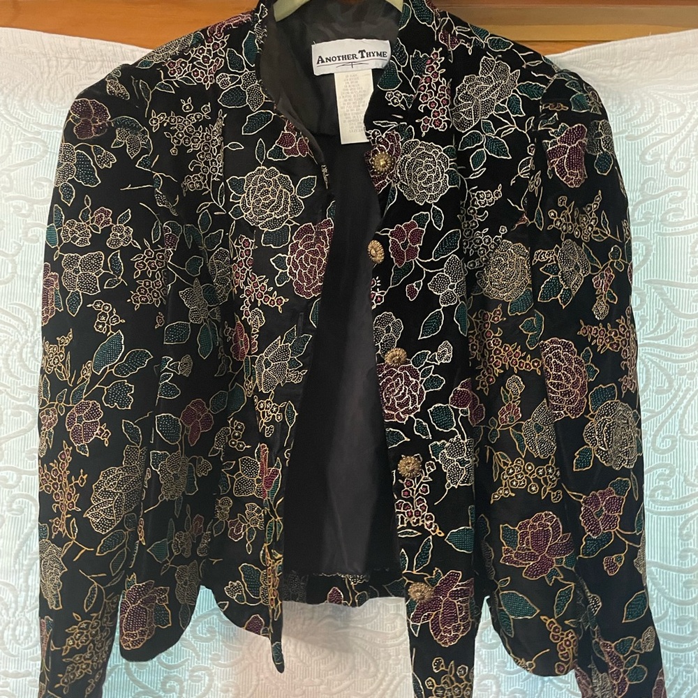 Vintage Puff Sleeve Jacket